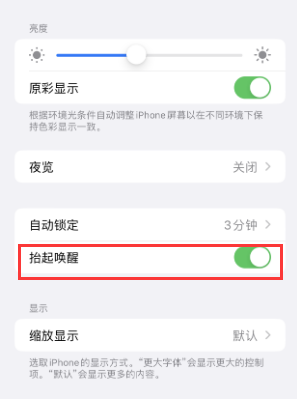 磐安苹果授权维修站分享iPhone轻点无法唤醒怎么办