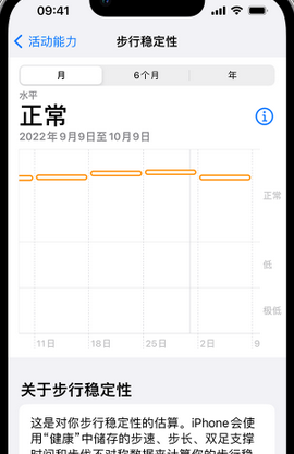 磐安iPhone手机维修如何在iPhone开启'步行稳定性通知'