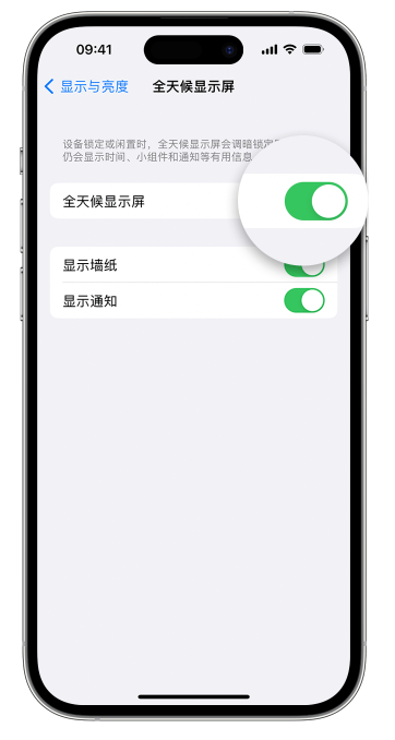 磐安苹果14维修店分享如何自定义 iPhone 14 Pro 常亮显示屏 