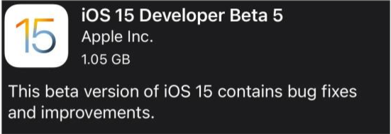 磐安苹果手机维修分享如何升级到iOS15.0 beta5 