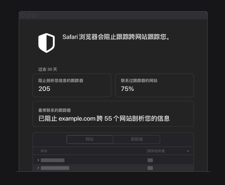 磐安苹果手机维修分享如何在 Safari 浏览器中查看和打开隐私报告 